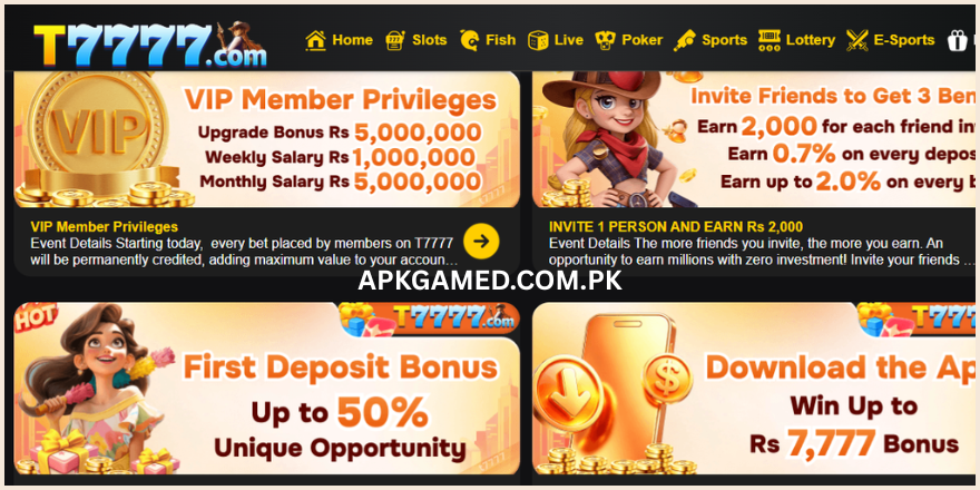 T7777 Game
