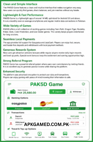 PAK5D Game
